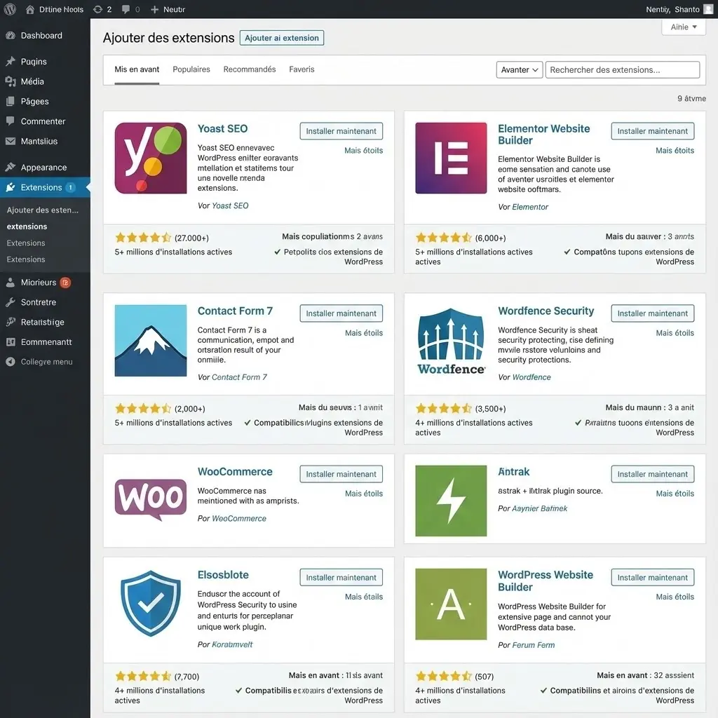[Bibliothèque plugins WordPress]