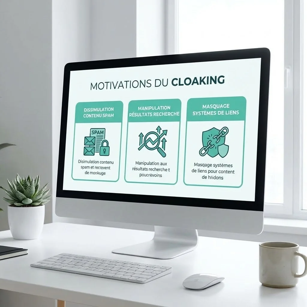 [Motivations du cloaking avec exemples]