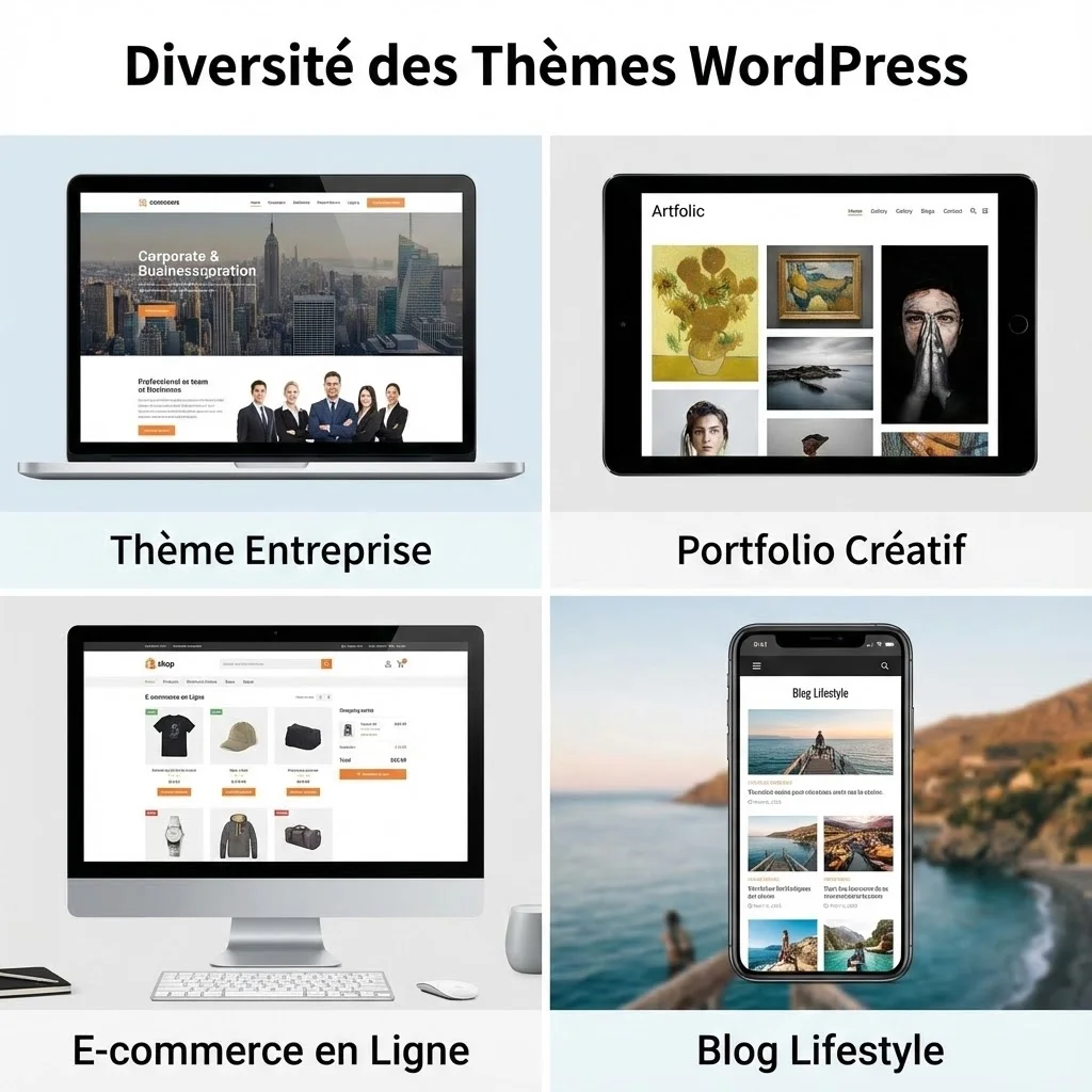 [Mosaïque thèmes WordPress]